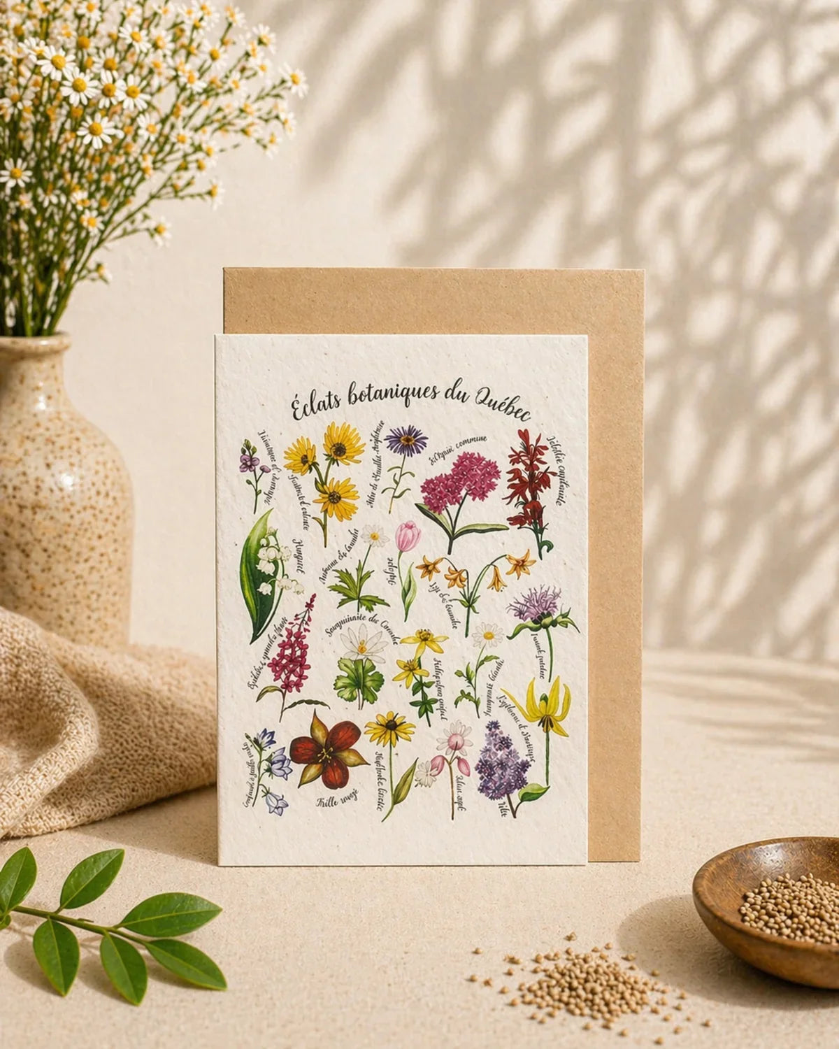 Cartes de souhaits plantables