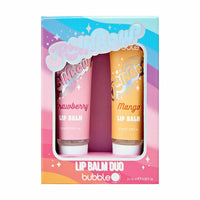 Duo de baumes à lèvres arc-en-ciel – Fraise & Mangue (2 x 10 ml)