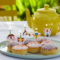 Bougies d'anniversaire en forme d'animaux | Bougies pour gâteau |