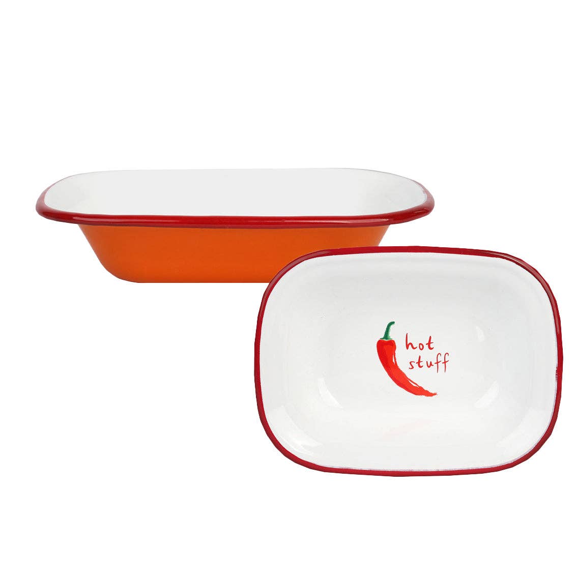 Plat émaillé Chili - 20 cm | Cadeaux d'été |