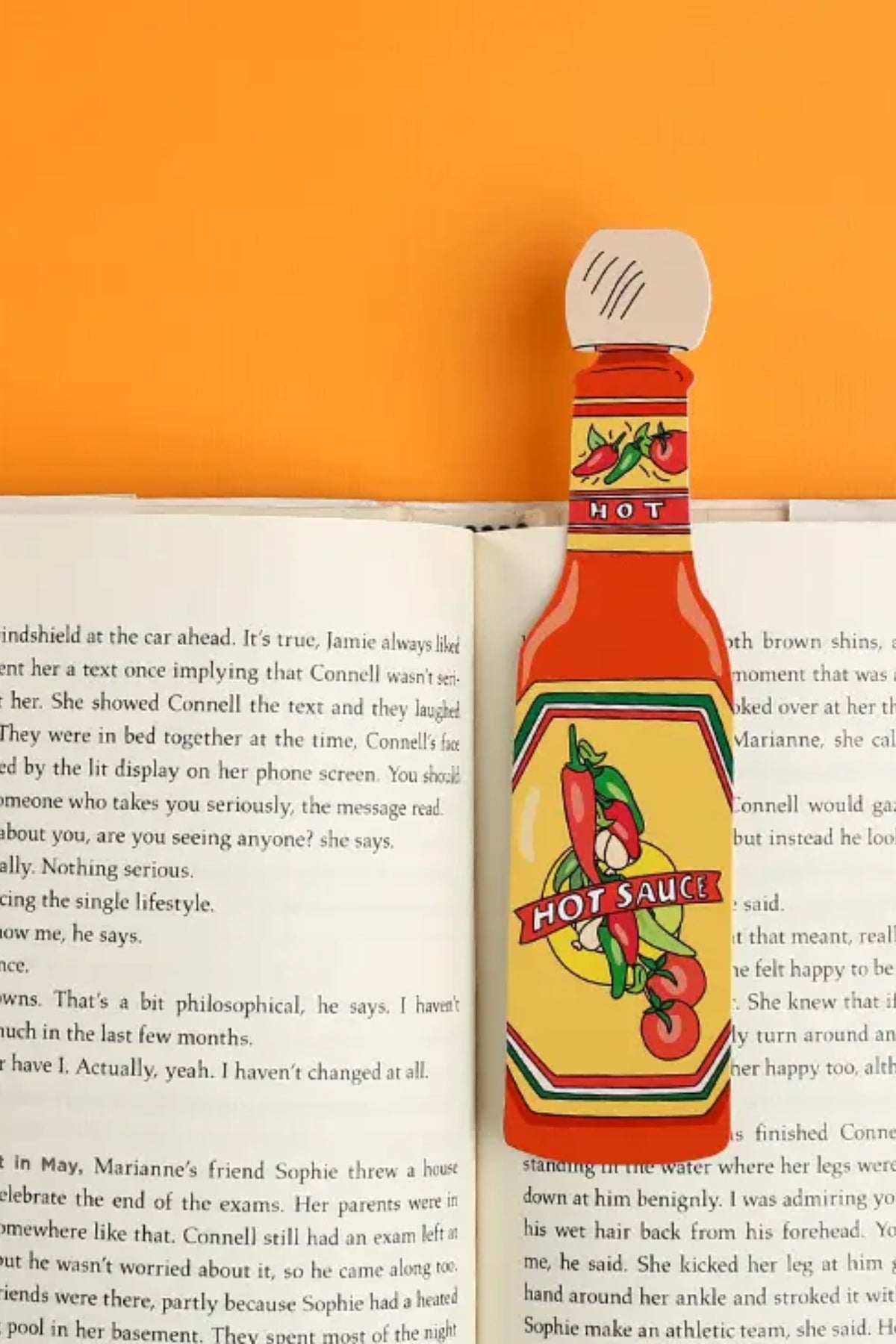 Marque-page sauce piquante