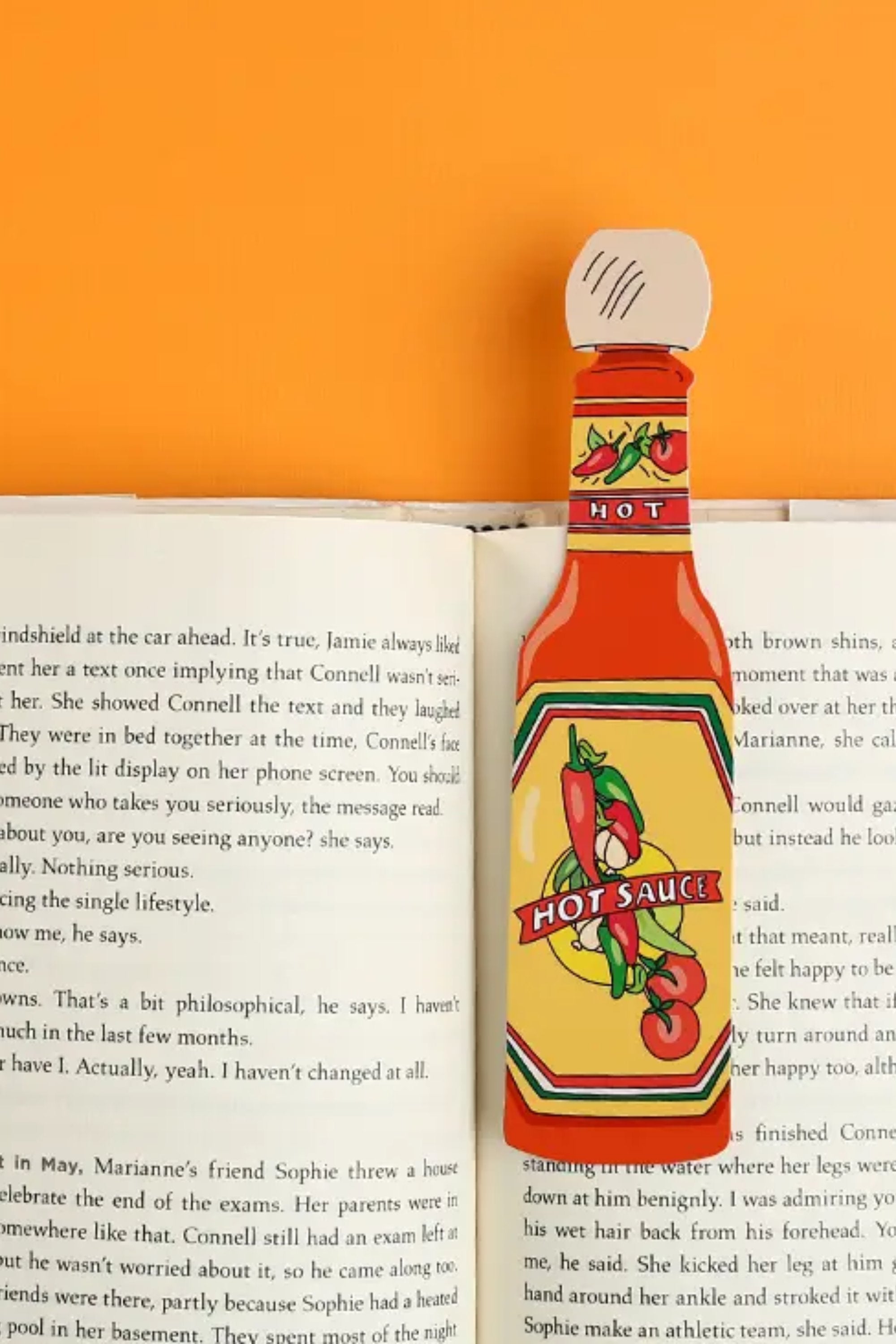 Marque-page sauce piquante