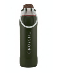 Bouteille d'eau isotherme KAMLOOPS avec couvercle à goulot, 24 oz - Vert