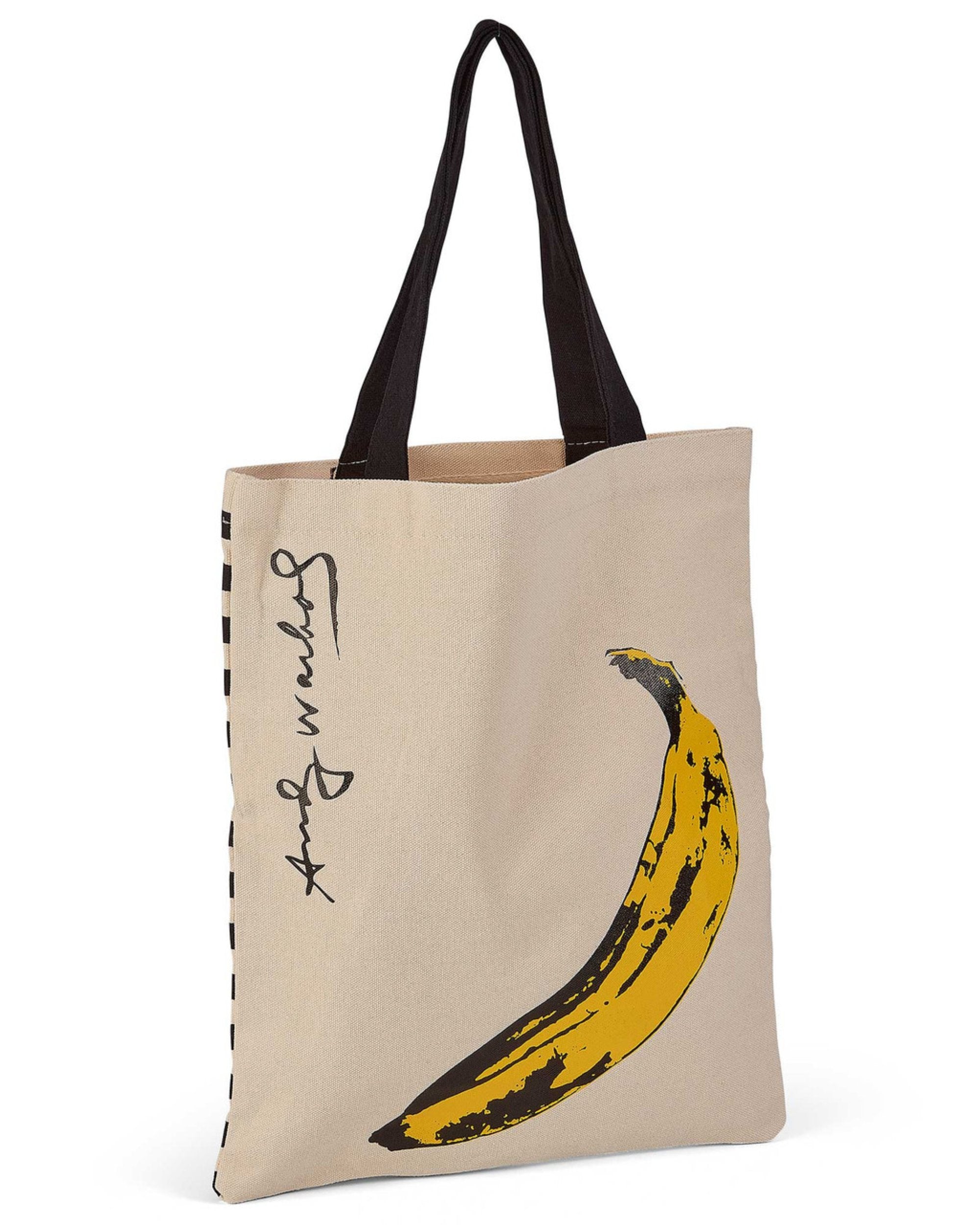 Sac réutilisable en toile - La banane Andy Warhol