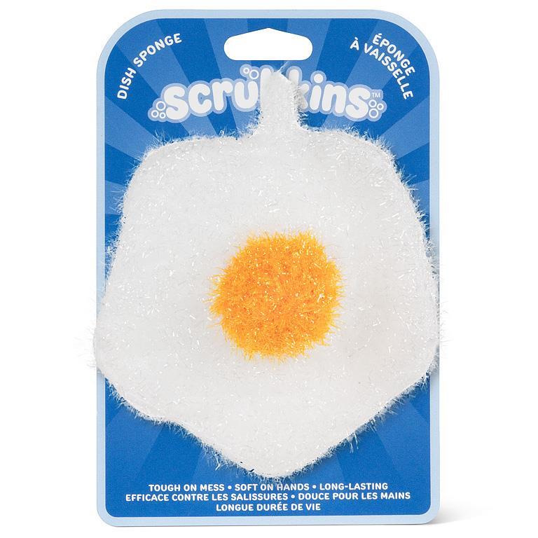 Tampon à récurer oeuf frit