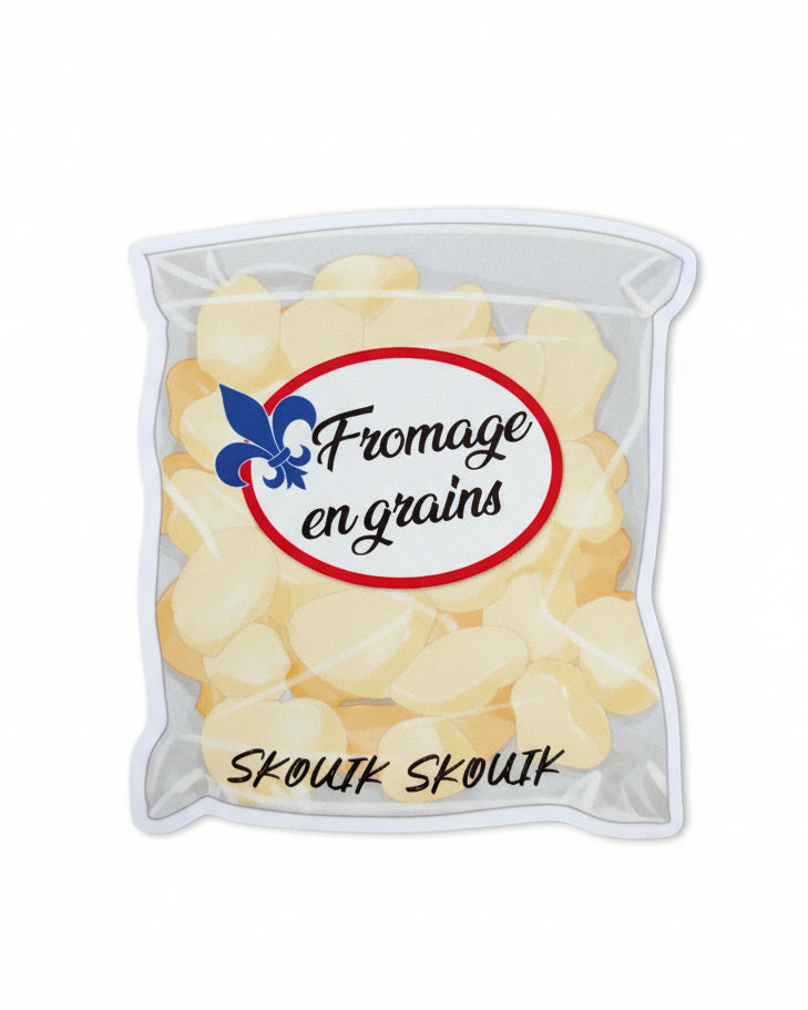 LB Cheese Curd Sticker