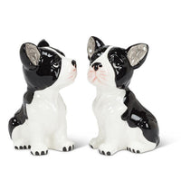 Ensemble salière & poivrière Boston Terrier