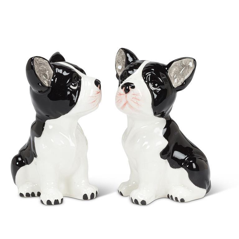 Ensemble salière & poivrière Boston Terrier