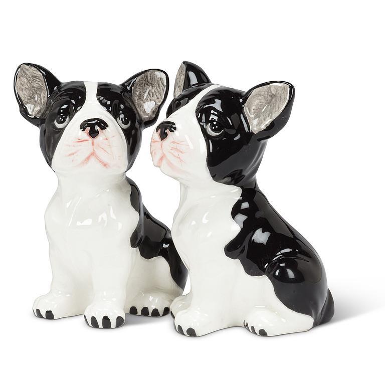 Ensemble salière & poivrière Boston Terrier