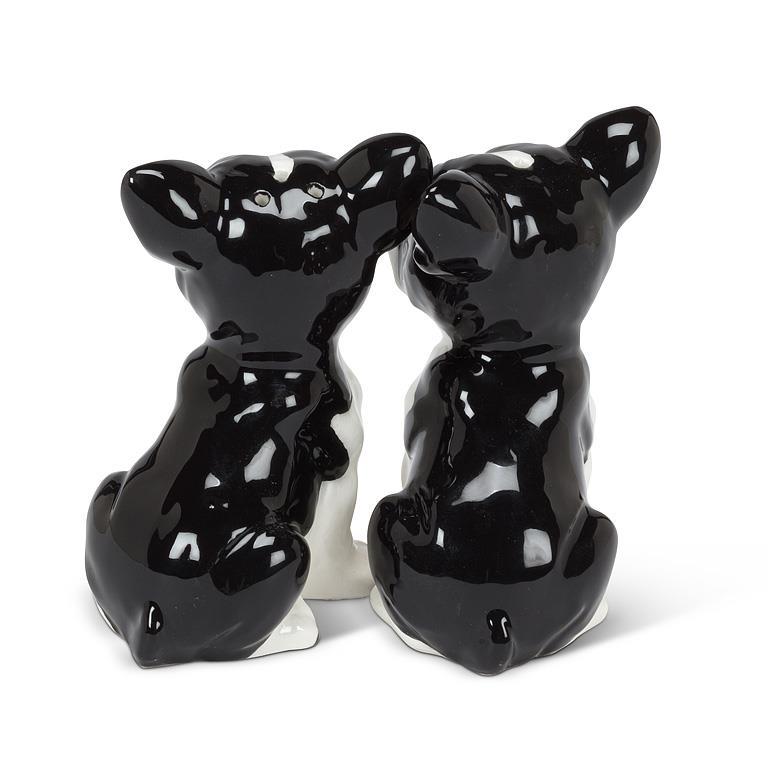 Ensemble salière & poivrière Boston Terrier