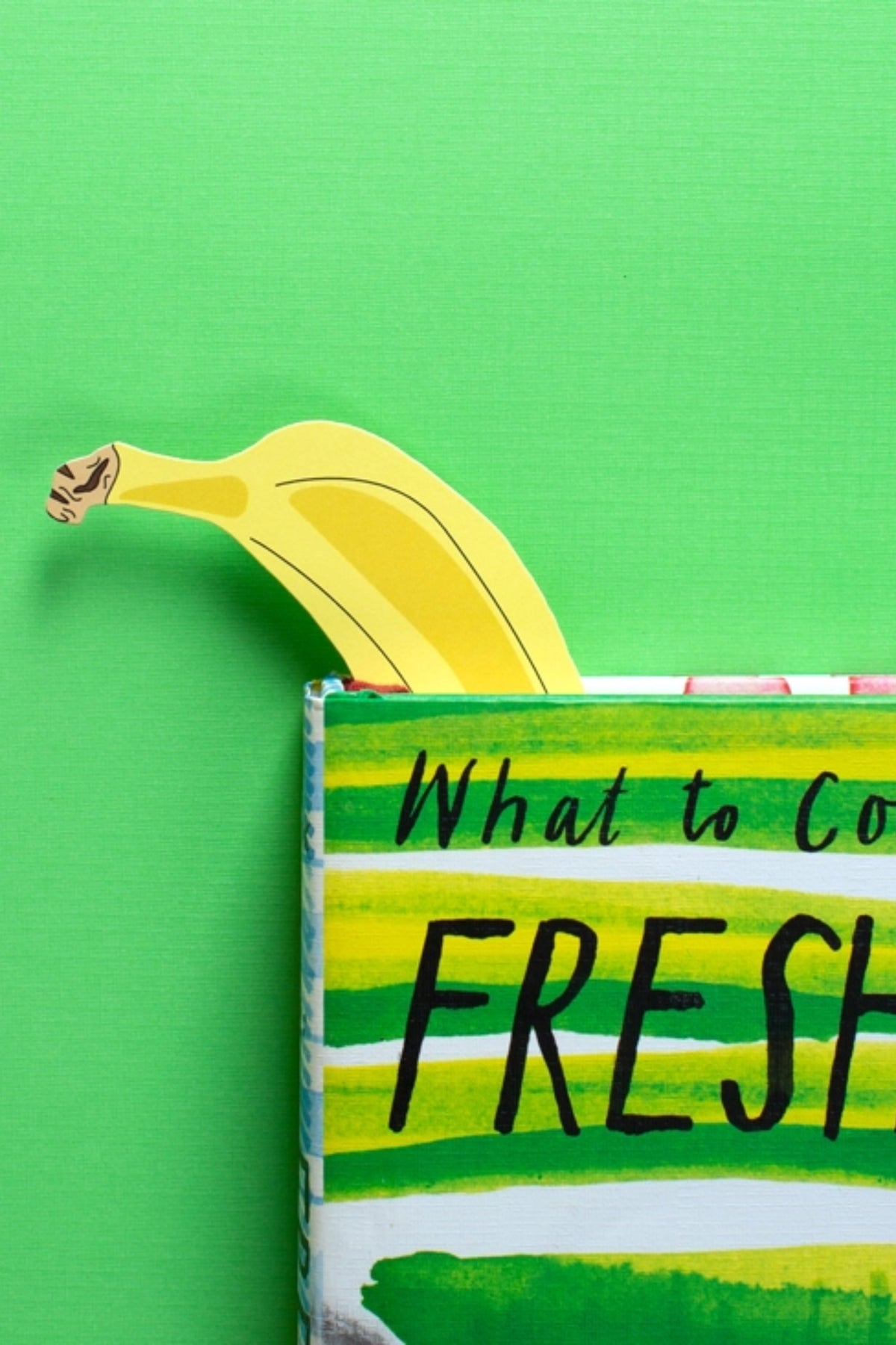 Marque-page banane