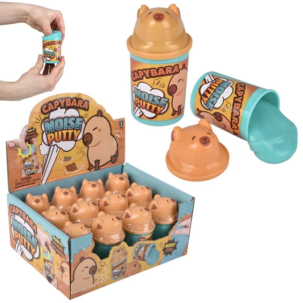 Pâte sonore pet de capybara 3" - lot de 12 - La Luna Bella - Toys