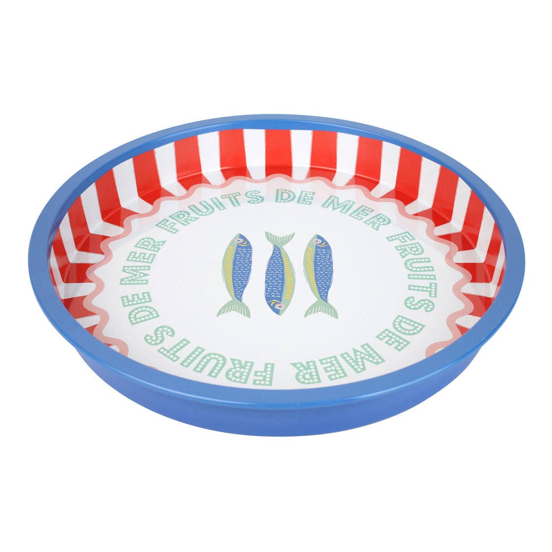 Plateau en étain - Sardines (30 cm)