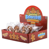 SQUISH STICKY GINGERBREAD MAN LLB Christmas, 2,25 pouces