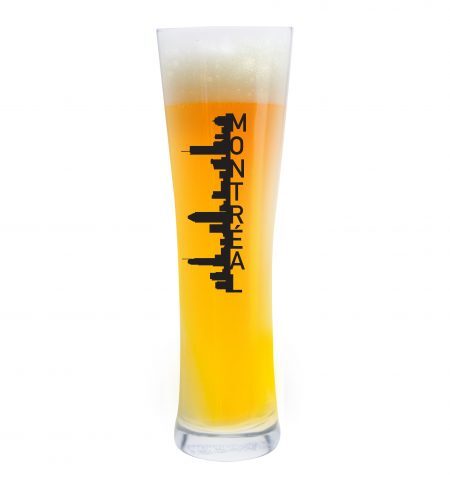 Verre à bière Skyline Montréal