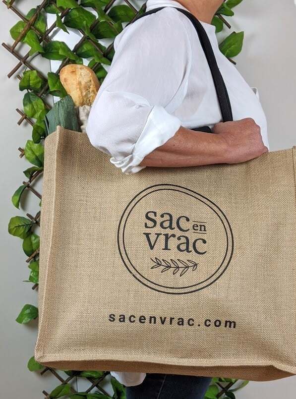 Sac d'épicerie O Naturel - Jute - Sac en vrac