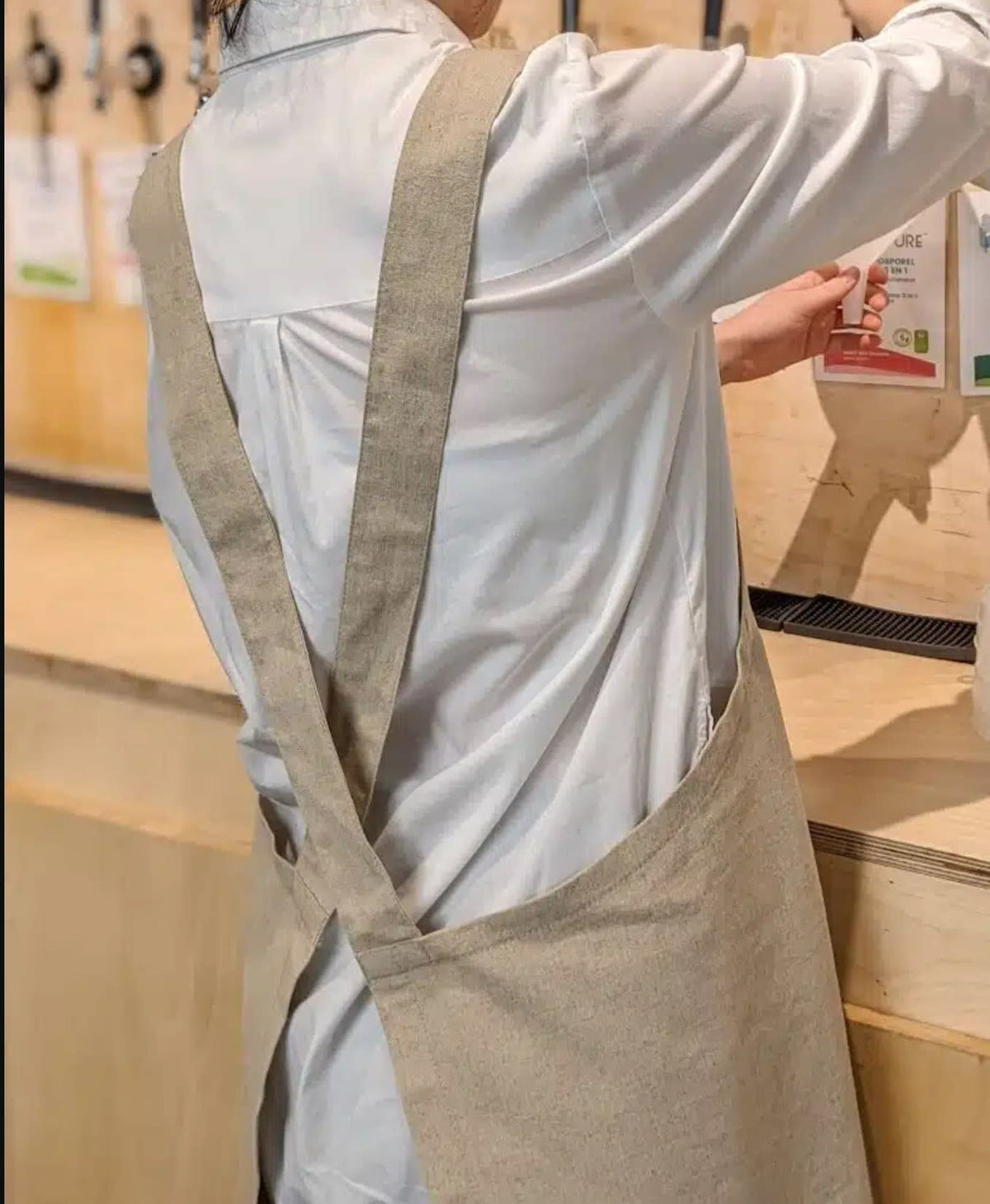 Tablier de cuisine style japonais - Sac en vrac