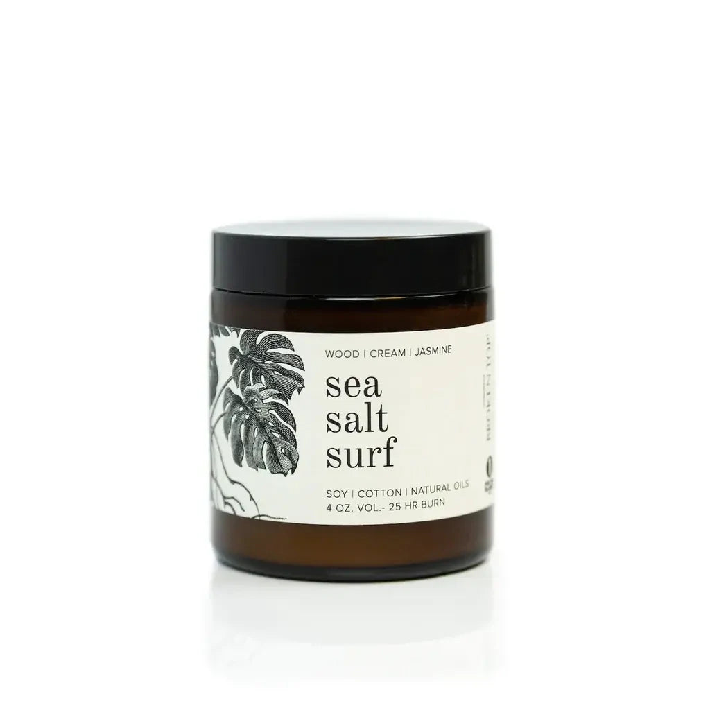 Bougie Sea Salt Surf 4oz. - Broken Top