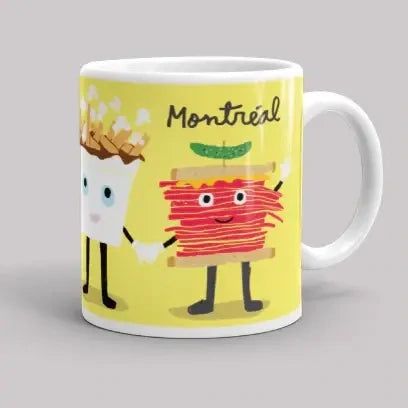 Tasse Montréal - Enfin réunis - Francois Léveillée - Paperole
