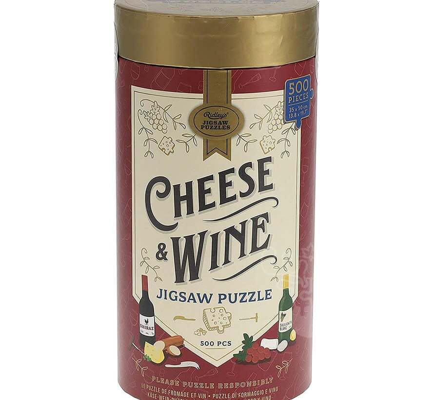 Wine and Cheese Puzzle 500 Pieces