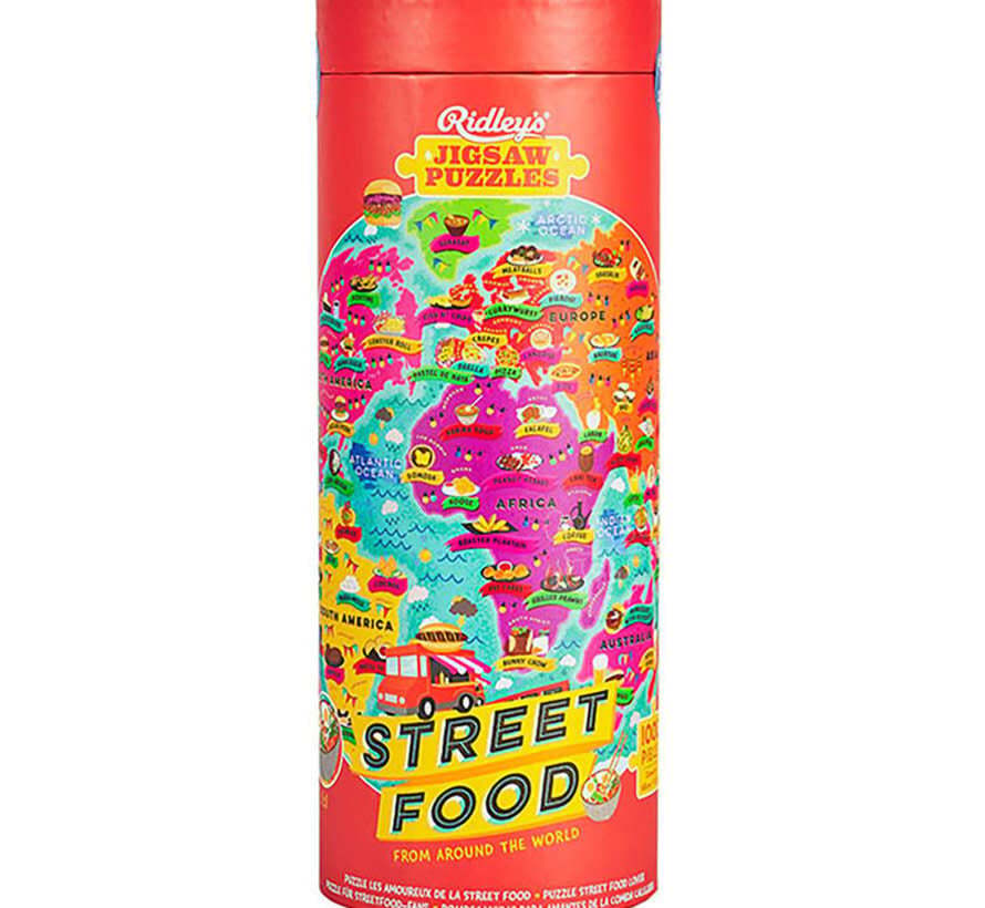 Puzzle for street food lovers: 1000 pieces
