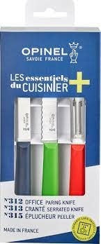 The essentials for the cook + Trio set - Opinel