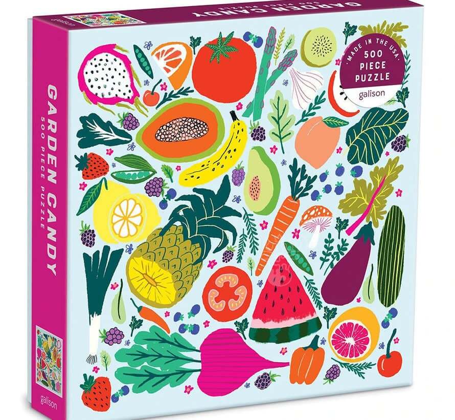 500-piece puzzle - Garden