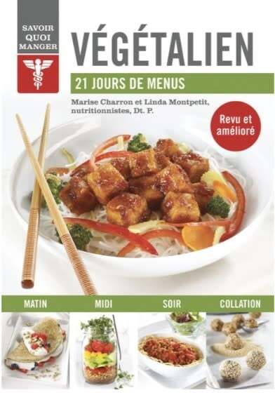 Vegan: 21 Days of Menus - Marise Charron