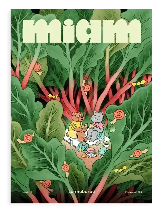 Miam #1 - La rhubarbe - Printemps 2023