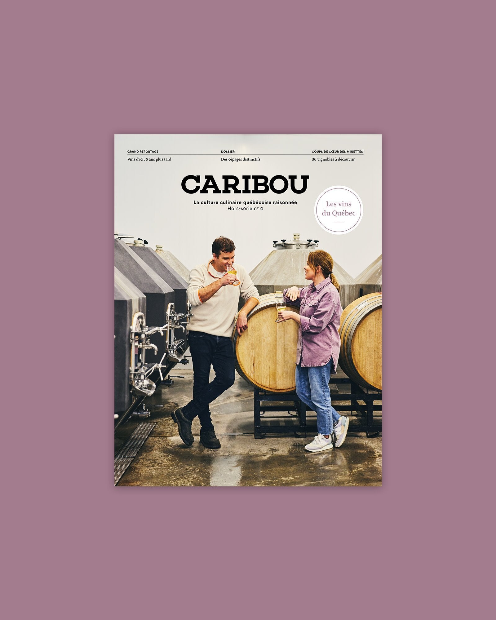 Caribou - Hors-série #4 - Les vins du Québec