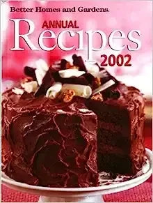 Livre d'occasion - Annual Recipes 2002 - Better Homes and Gardens