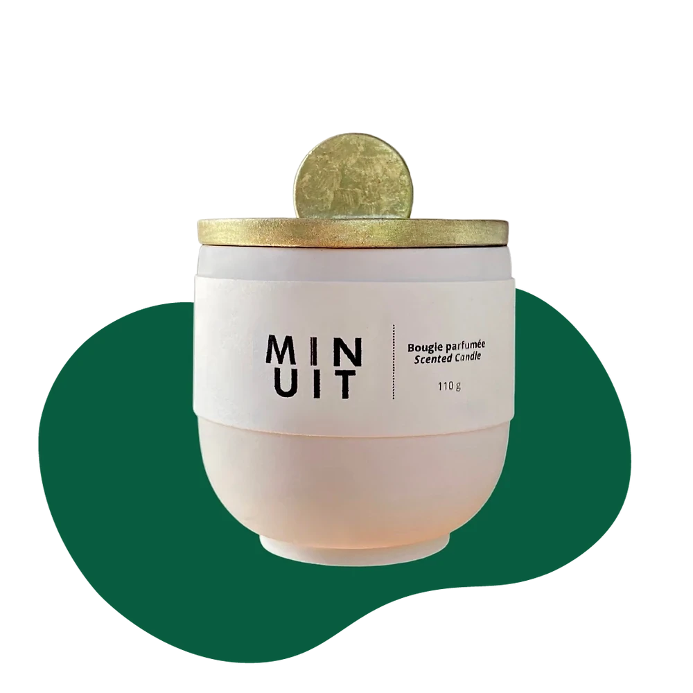 Bougie parfumée - Minuit - Les citadines