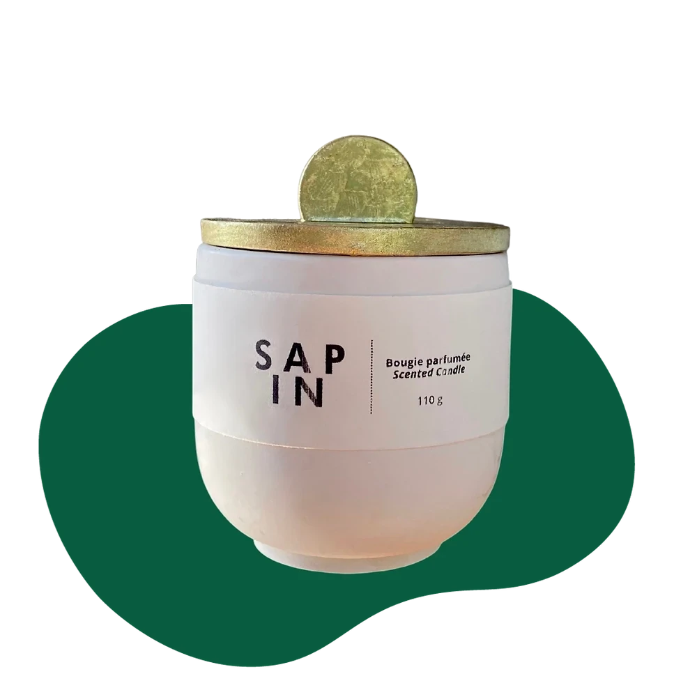 Bougie parfumée - Sapin - Les citadines