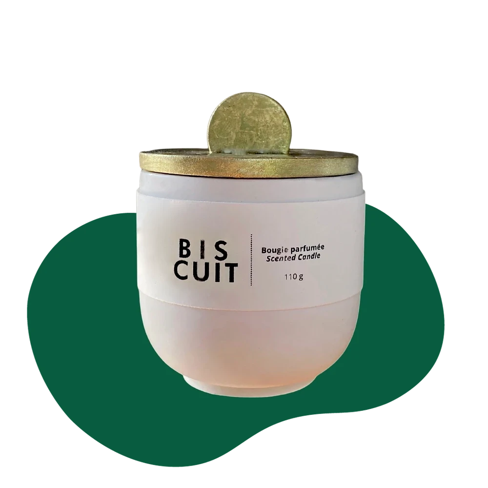 Bougie parfumée - Biscuit - Les citadines
