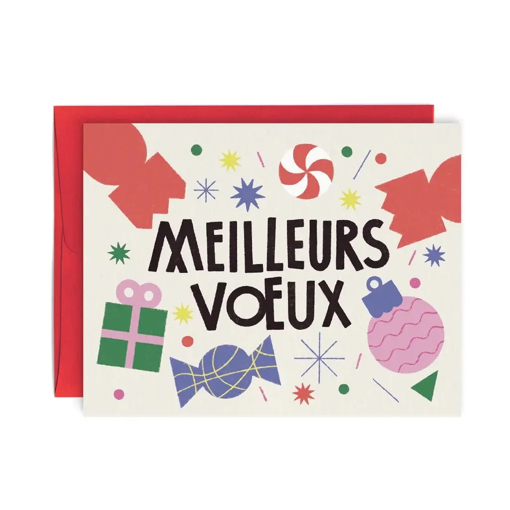 Carte de souhaits - Meilleurs voeux - Paperole