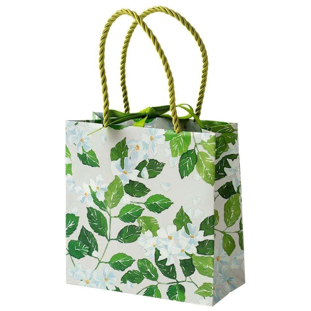 Sac cadeau petit - motif blanc de blanc - Caspari