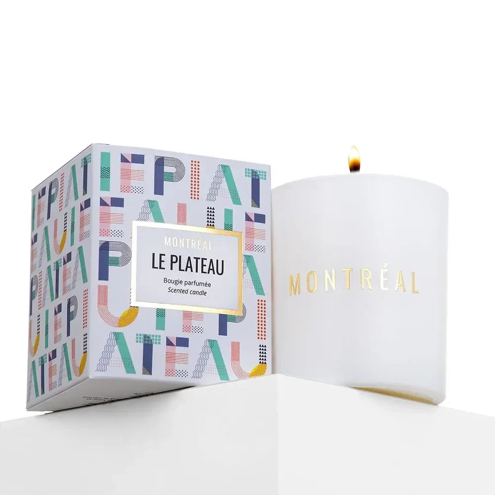 Bougie parfumée - Le Plateau - Les citadines