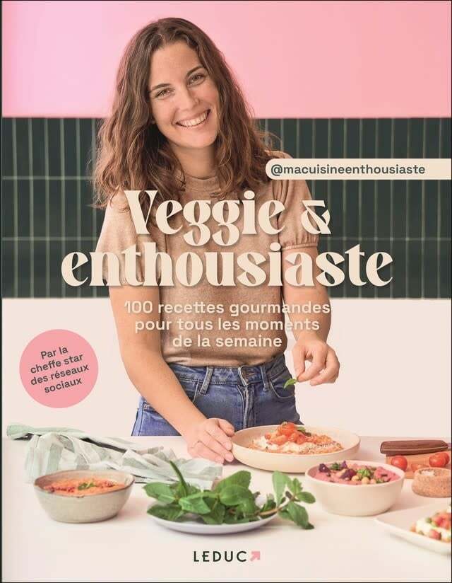 Veggie et enthousiaste - Cécile Michel