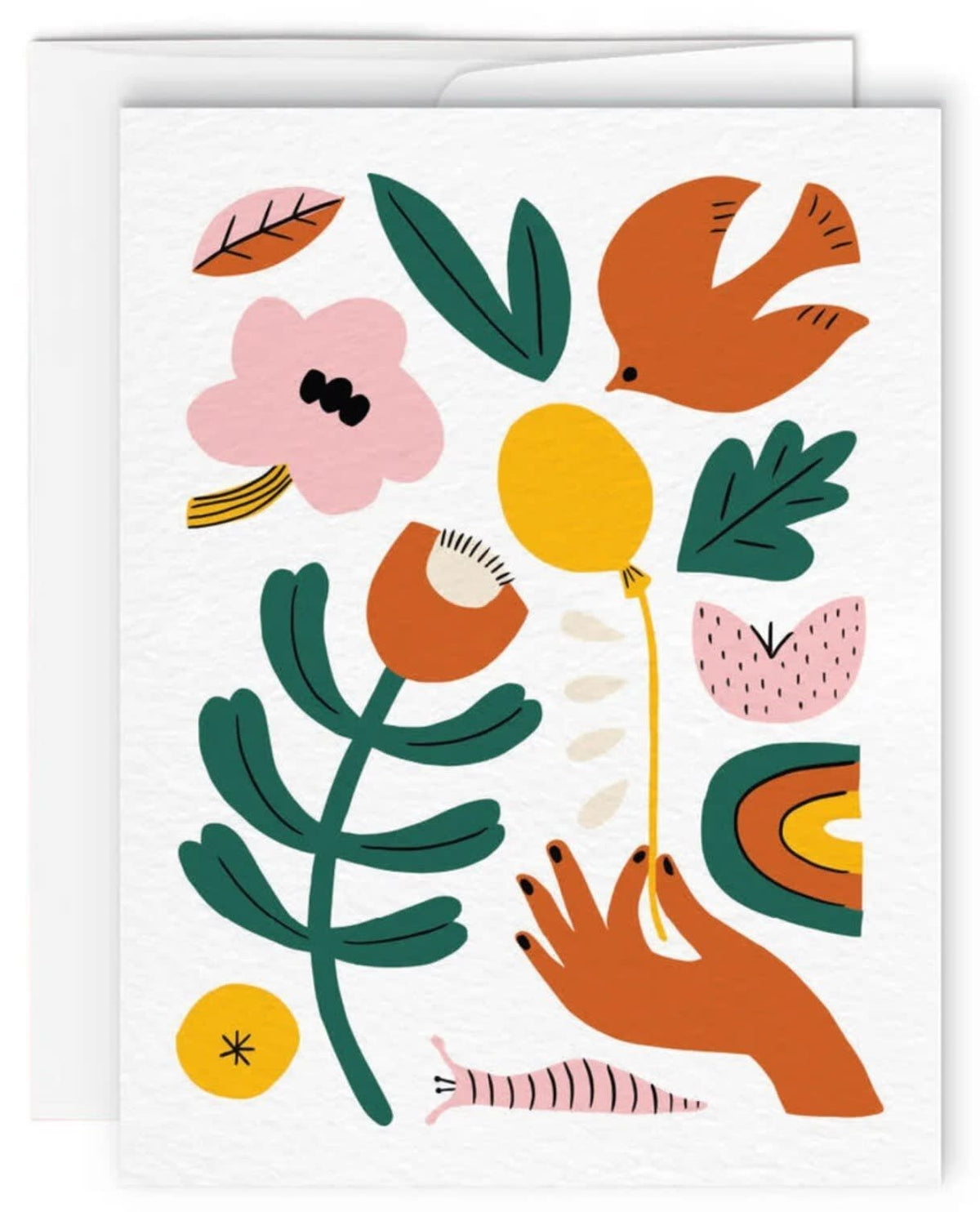 Carte de souhaits - Ballon - Myriam Van Neste - Paperole