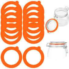 Kilner disc, orange sealing gasket for 3-liter pot
