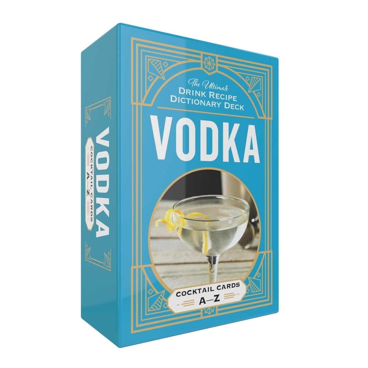Vodka Cocktail Cards A-Z : The Ultimate Drink Recipe Dictionary Deck - Collectif