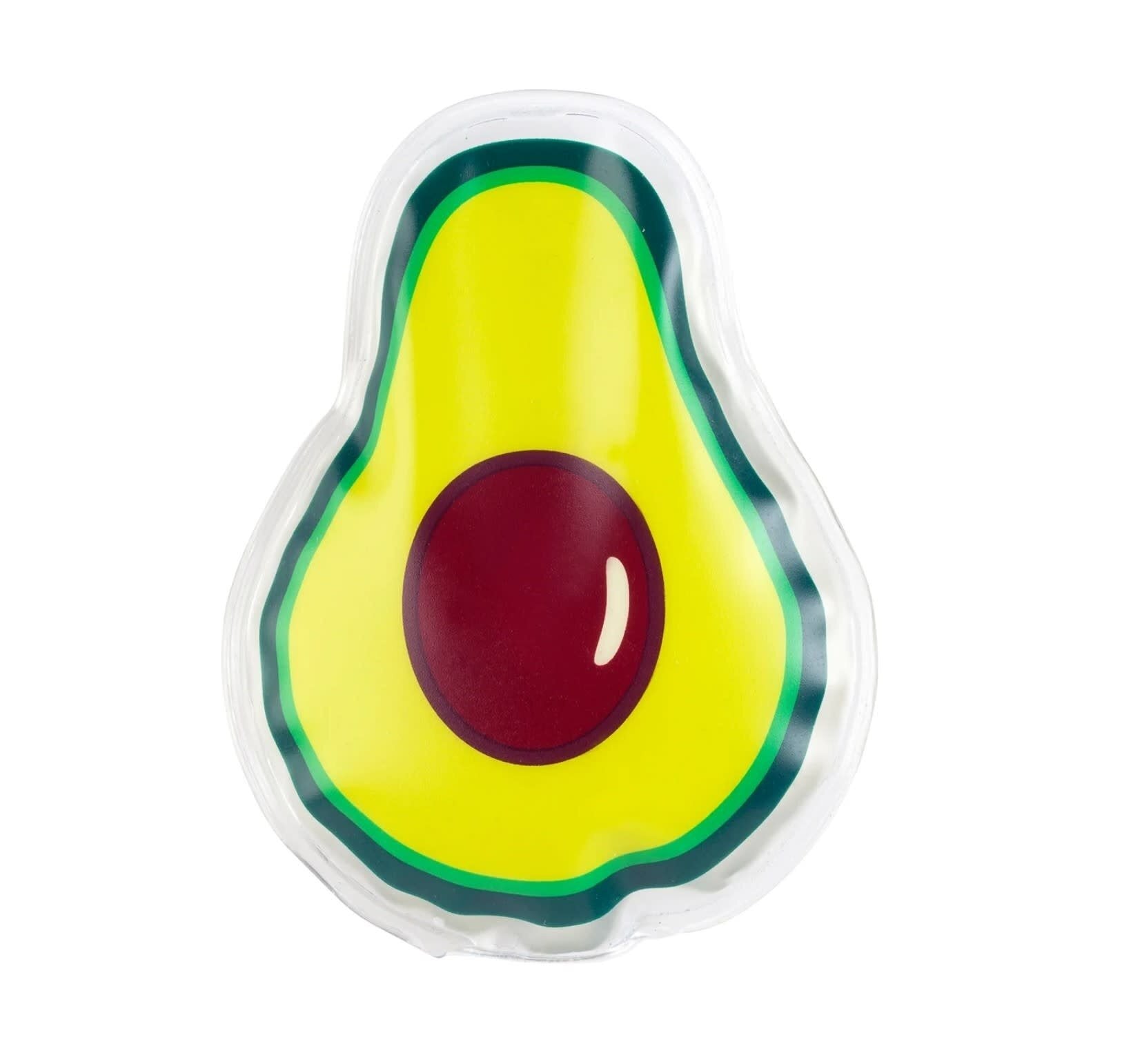 Coussin chaud ou froid réutilisable - Avocat - Kikkerland