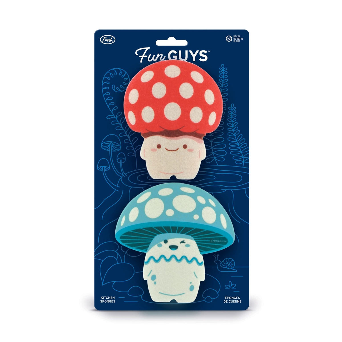 Éponges (2) - Champignons - Fred