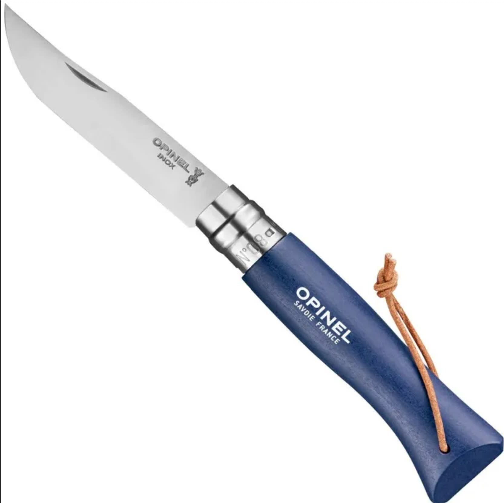 Couteau de poche pliant N°08 Baroudeur - Bleu foncé