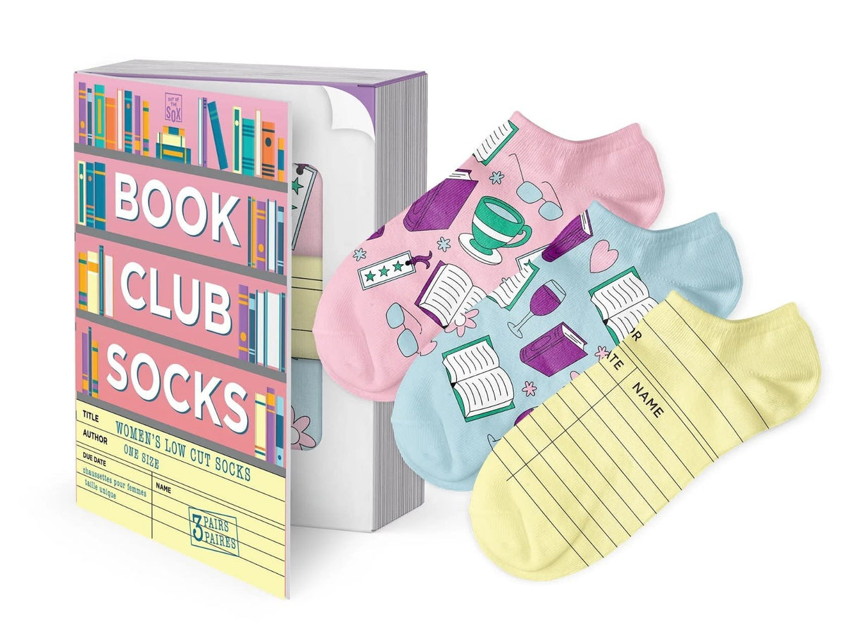 Chaussettes courtes pour femmes - Club de lecture