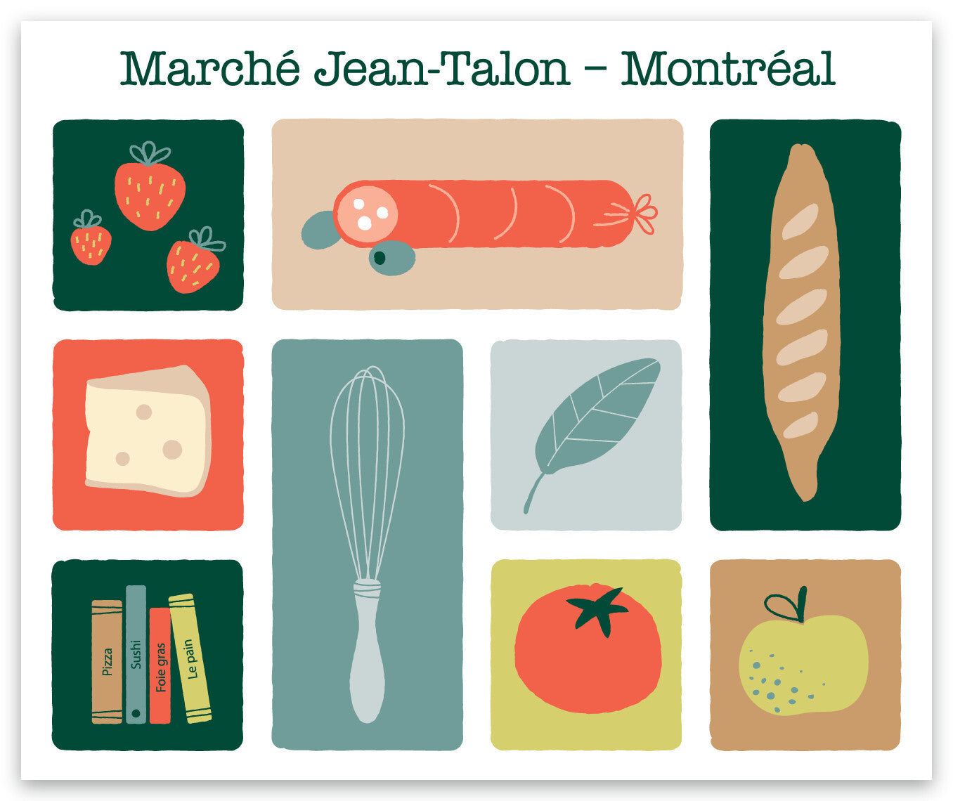 Aimant Marché Jean Talon LB