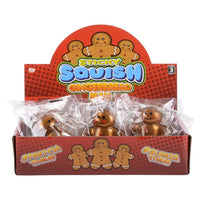 SQUISH STICKY GINGERBREAD MAN LLB Christmas, 2,25 pouces
