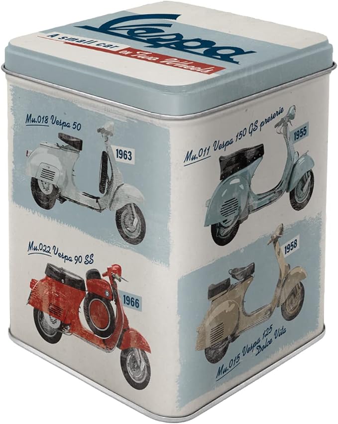 Vespa Tea Box - Nostalgic Art