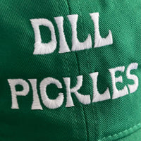 Casquette de baseball cornichons à l'aneth chapeau bio papa cadeaux vert gourmand