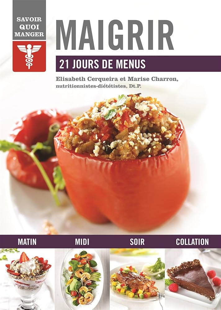 Used book - Slimming: 21 Days of Menus - Elisabeth Cerqueira, Marise Charron